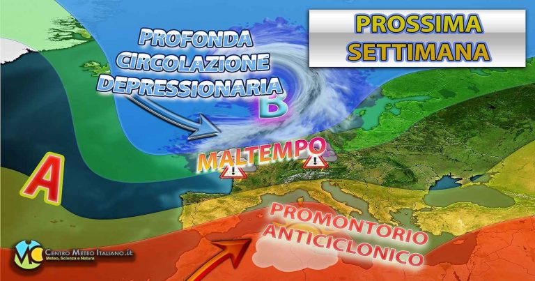 Torna l’estate nella seconda parte di settimana, ma nel weekend nuova fase di maltempo autunnale