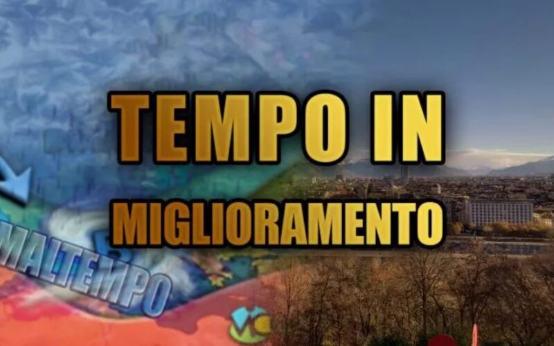 Tregua dal maltempo in settimana con tempo in miglioramento in Italia
