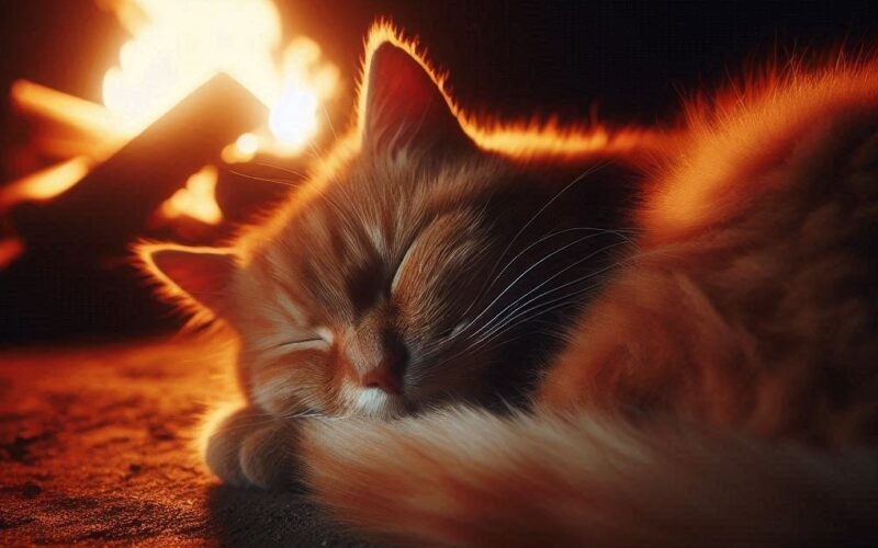 Incendio a Solarino: un gatto salva la famiglia, ma muore