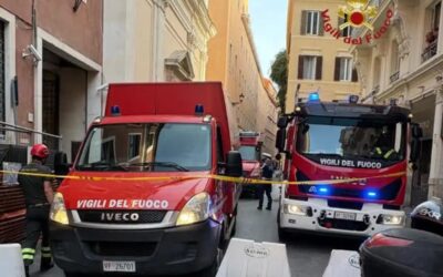 Ascensore si sgancia e precipita a Roma un morto e due feriti 