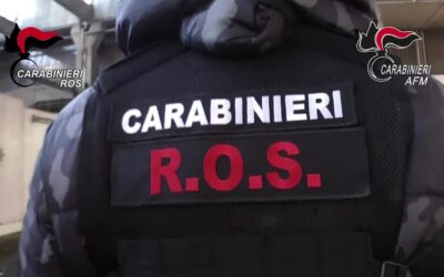 Carabinieri del ROS di Torino: Operazione IANOS, decreto di sequestro preventivo