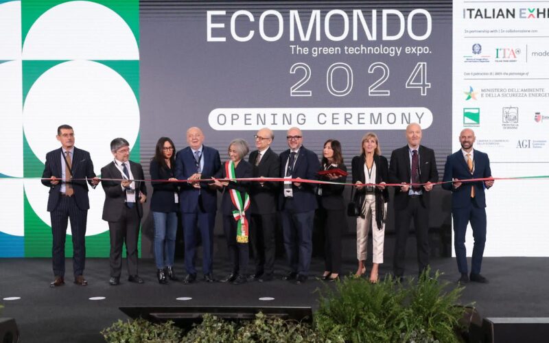 Taglio del nastro per la 27esima edizione di Ecomondo