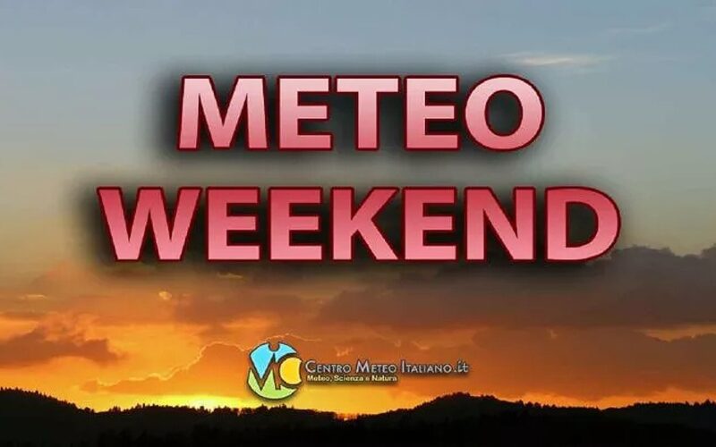 Alta pressione nel weekend: sole e temperature in aumento
