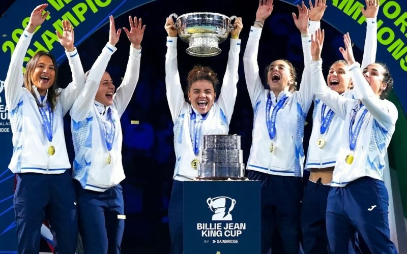 Italia tennis trionfa nella Billie Jean King Cup: quinta vittoria storica