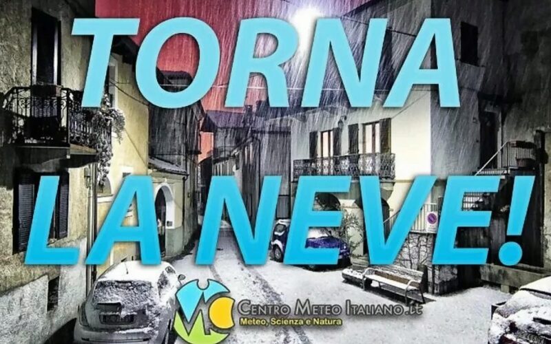 Goccia fredda sfiora l’Italia: atteso maltempo al Nord-Ovest