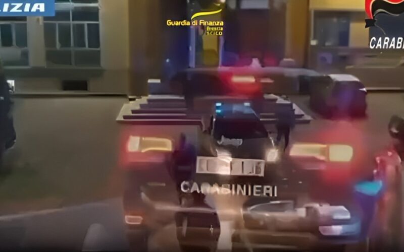 Blitz antimafia [Video] a Brescia: 25 arresti e sequestri per 1,8 milioni 