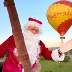Magia natalizia in Australia: volo in mongolfiera con Babbo Natale