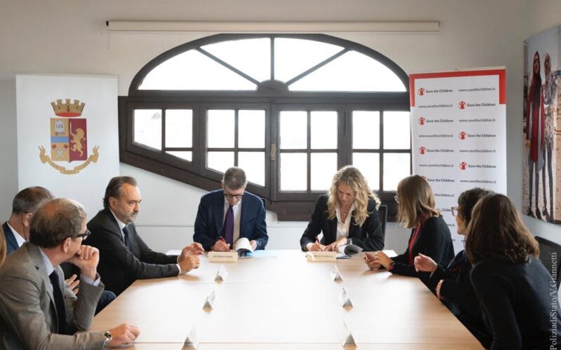 Nuovo Protocollo tra Polizia di Stato e Save the Children