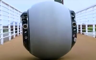 La Cina lancia il robot sferico RT-G per la sicurezza urbana