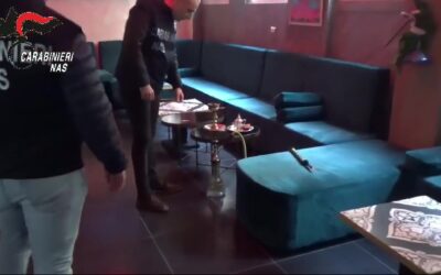 Controlli dei NAS e dell'ADM nei locali "Shisha bar", dove si fuma il narghilè