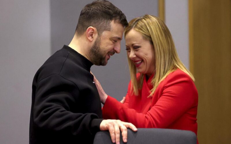 Meloni conferma il sostegno all’Ucraina nella difesa