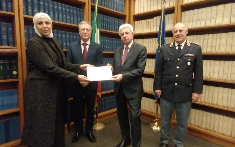 Concluso il corso per dirigenti saudite di polizia