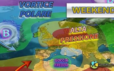Maltempo al Sud Italia: possibile nubifragio nel weekend