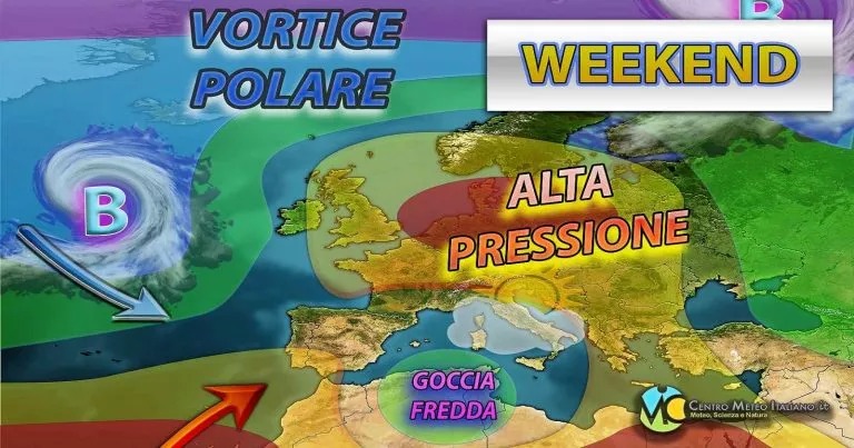Maltempo al Sud Italia: possibile nubifragio nel weekend
