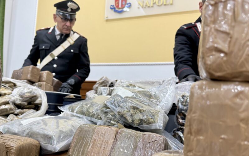 Sequestrati 750 kg di droga [Video] e munizioni, valore di 3 milioni di euro