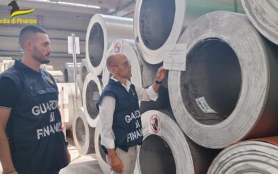 Sequestro di 950 mila euro per contrabbando di acciaio a Ferrara