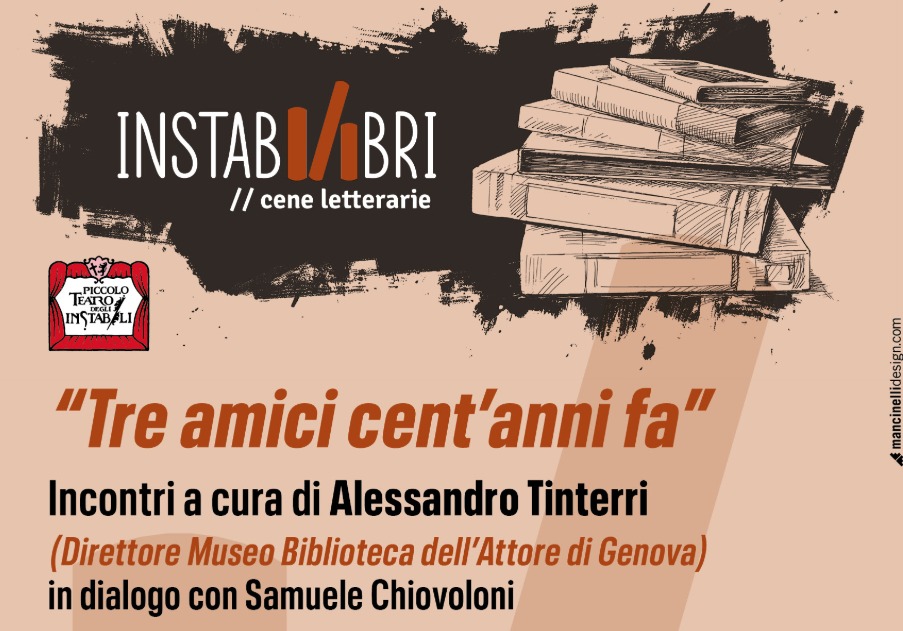 Secondo appuntamento con InstabiLibri: "Tre amici Cent'anni fa"
