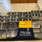 Sequestrati 172 kg di cocaina per un valore di oltre 25 milioni