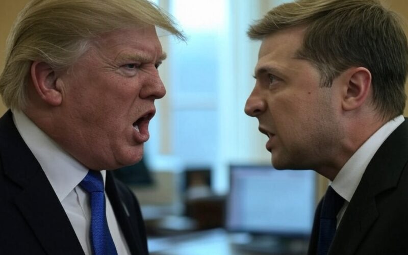 Tensione tra Trump e Zelensky alla Casa Bianca