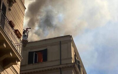Incendio devasta l'appartamento dell'ex sottosegretario Cardinale