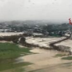 Piogge intense allagano il centro e altre zone della città