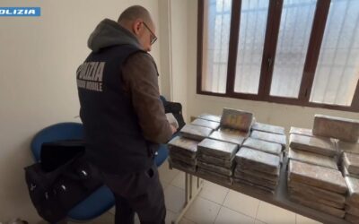 Oltre 100 kg di cocaina scoperti dalla Polizia di Stato