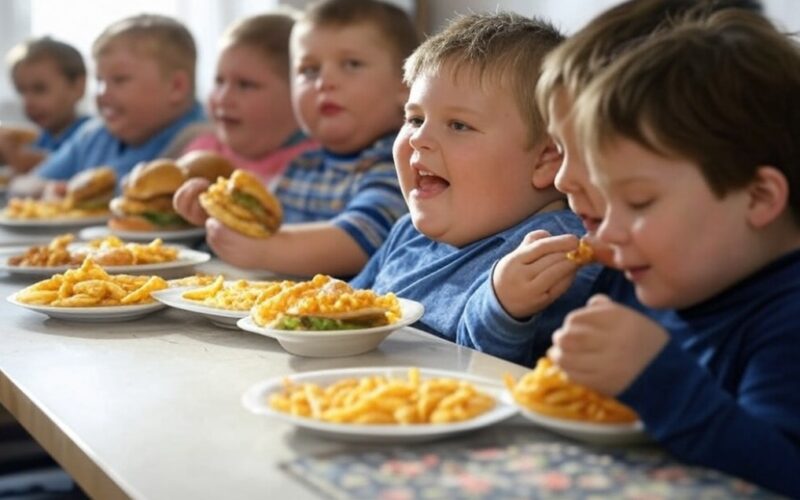 Preoccupanti dati sul sovrappeso infantile in Europa