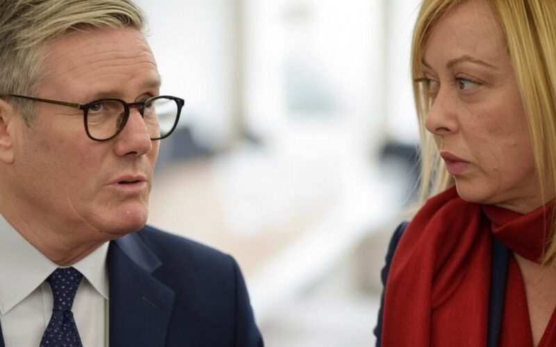 Meloni e Starmer discutono cooperazione su Ucraina e sicurezza