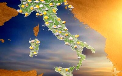 Nuova perturbazione in arrivo: piogge al Centro-Nord, caldo al Sud