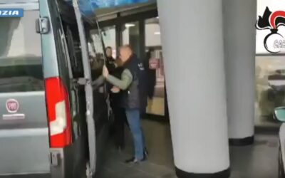 Arrestato in Francia, estradato a Fiumicino, condotto a Viterbo
