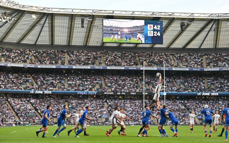 Rugby, Sei Nazioni: Inghilterra-Italia 47-24