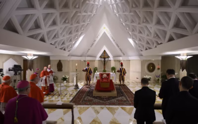 Papa Francesco, diffuse le prime immagini della salma