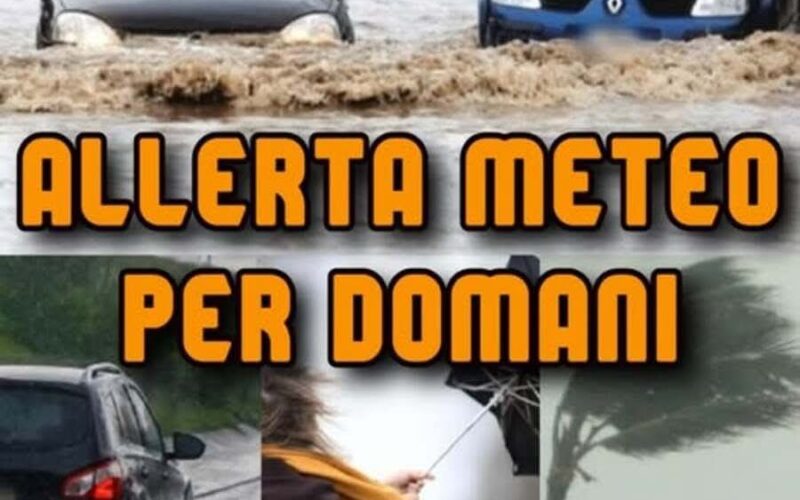 Tre giorni di nubifragi, allerta meteo su mezza Italia: le previsioni