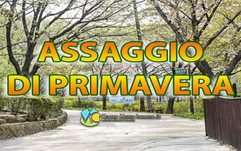 Primavera in arrivo in Italia, ma il maltempo non è lontano