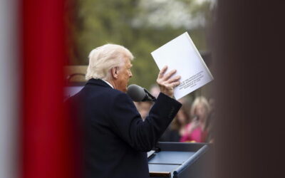 Trump annuncia dazi reciproci: imposte del 20% sull'UE