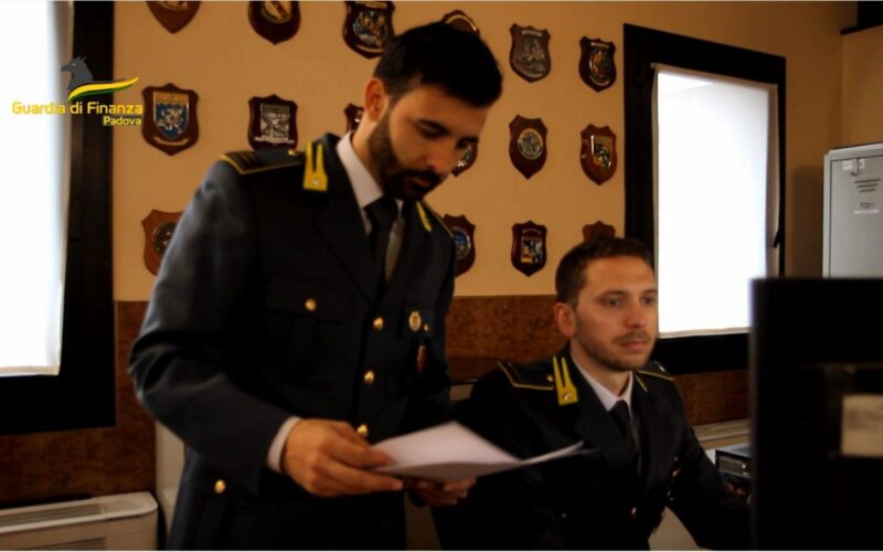 Sequestrati [VIDEO] 1,1 milioni per evasione fiscale a Padova
