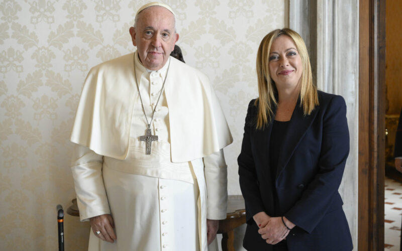 Meloni: “Con il Papa un rapporto personale autentico”