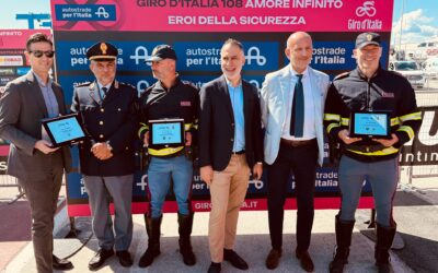Eroi della Sicurezza premiati al Giro d'Italia a Giulianova