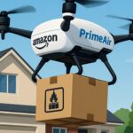 Amazon consegna smartphone con droni in meno di un'ora