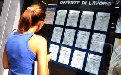 A marzo +450mila occupati, ma disoccupazione al 6%