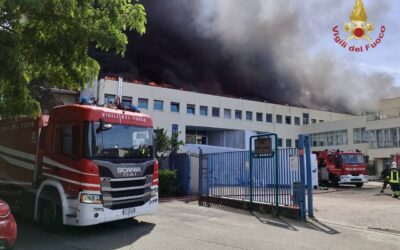 Incendio all’Università della Tuscia, ritrovato operaio disperso