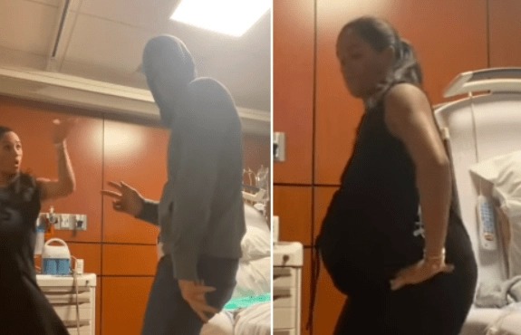 Meghan e Harry ballano in ospedale: video virale col pancione