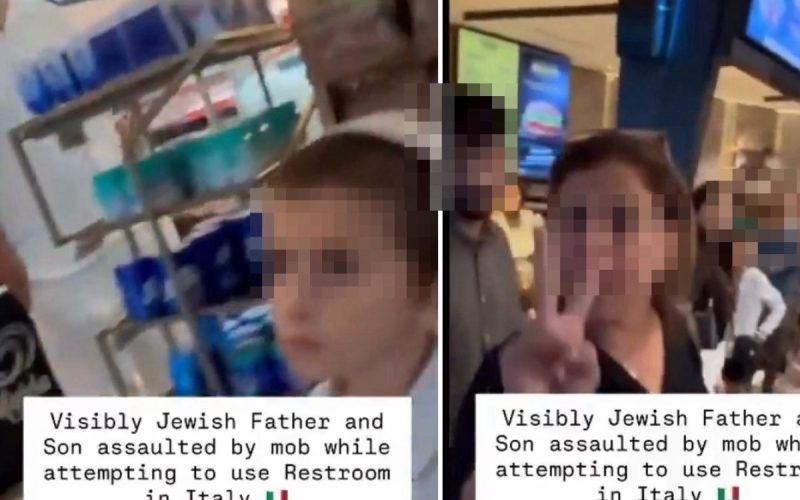 Violenta aggressione antiebraica a Lainate