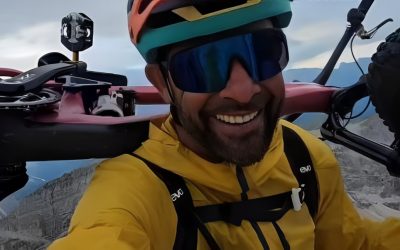 Biker social Andreas Tonelli muore cadendo in un canalone