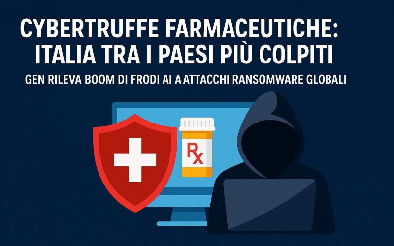 Cybertruffe farmaceutiche: Italia tra i paesi più colpiti