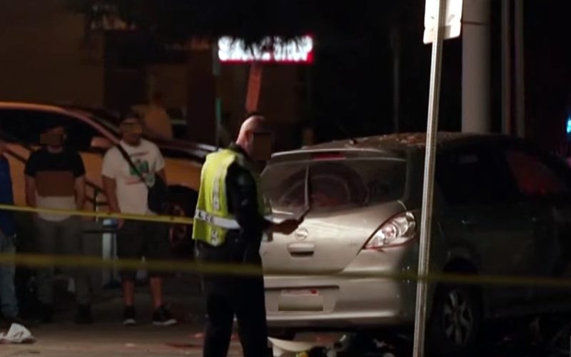 Paura a East Hollywood [Video]: auto sulla folla, 3 in pericolo di vita