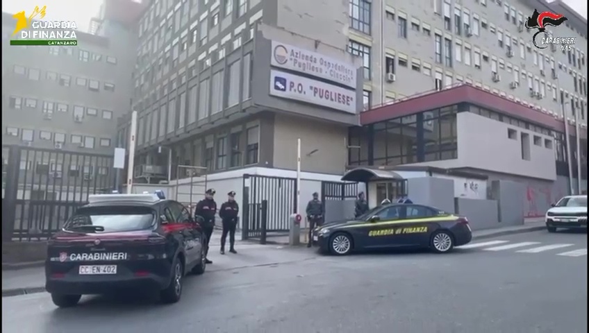 Sanità Catanzaro: arresti e sequestri per frode e truffe nella sanità pubblica