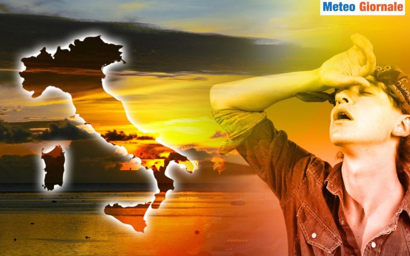 Italia divisa tra super caldo e temporali violenti