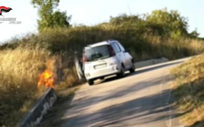Incendio boschivo a Montemiletto, arrestato 58enne