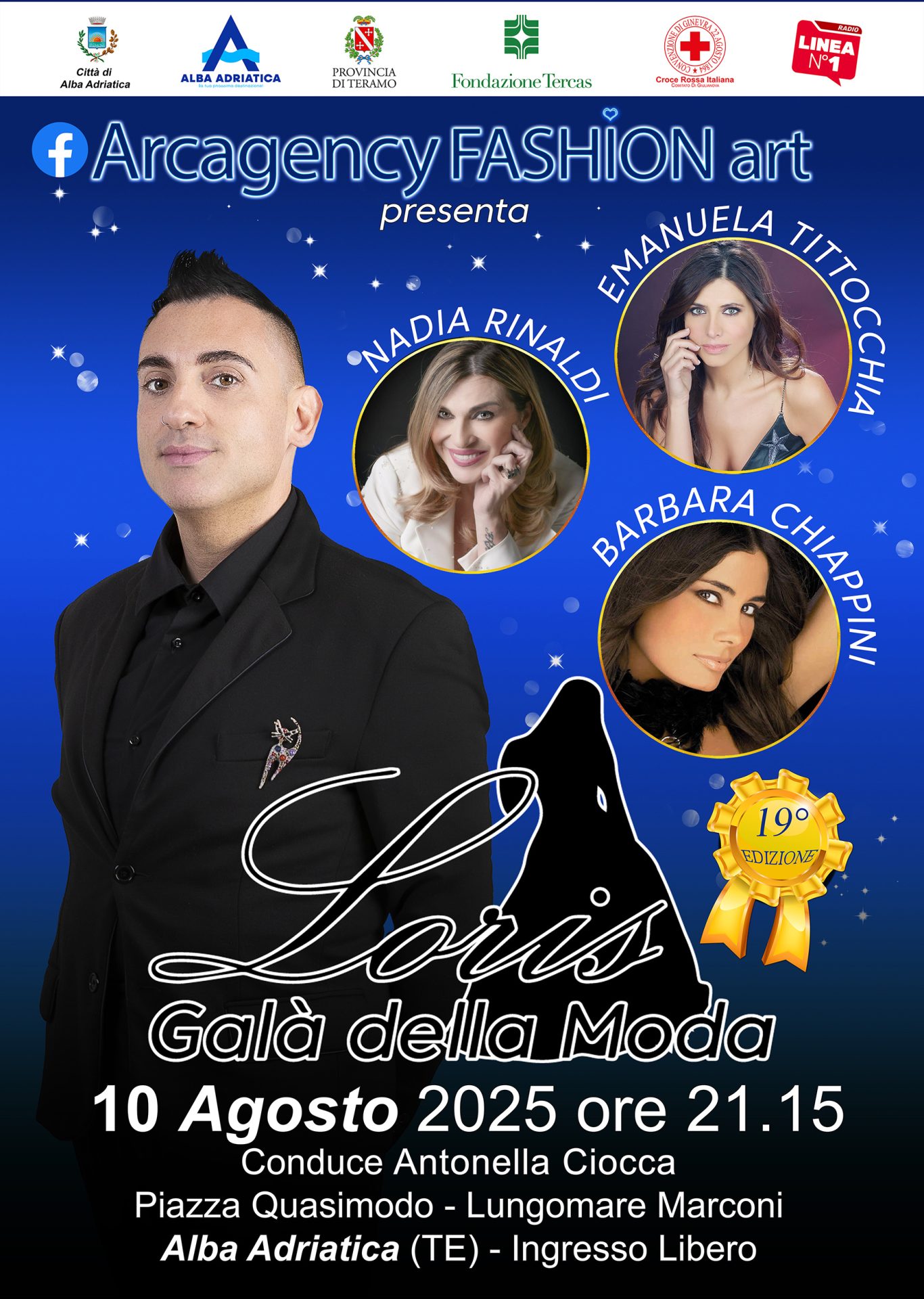 Alba Adriatica torna il 19° Loris Gala della Moda
